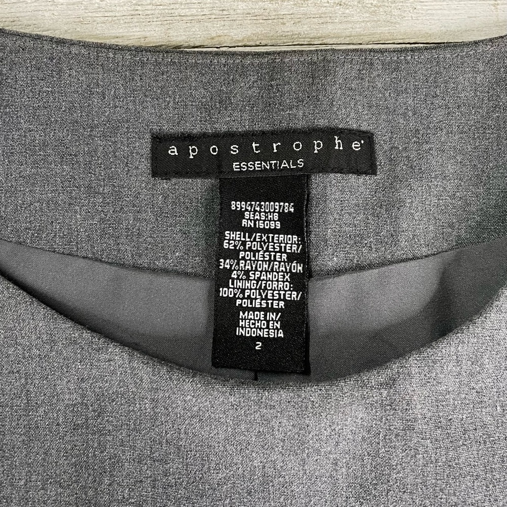 Apostrophe Essentials Short Sleeve Sheath Dress View 4